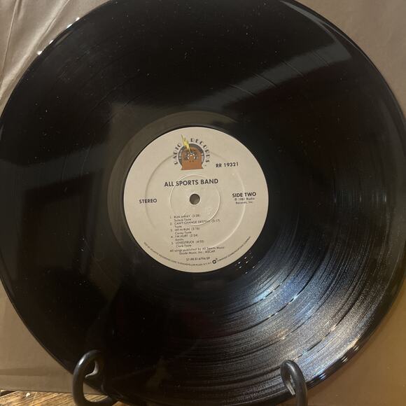 All Sports Band Radio Records RR 19321 VG+ PROMO 33rpm LP - Picture 6 of 8